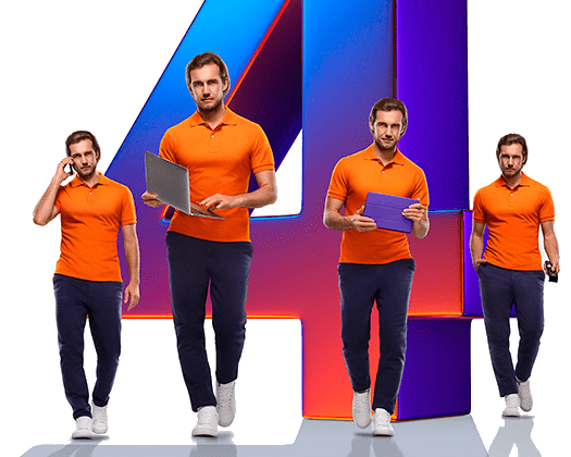 Великолепная четверка Ростелеком в&nbsp;СТ Ветерок-1